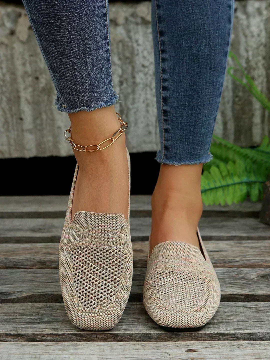 Ludovica | Zapatos livianos de punta cuadrada