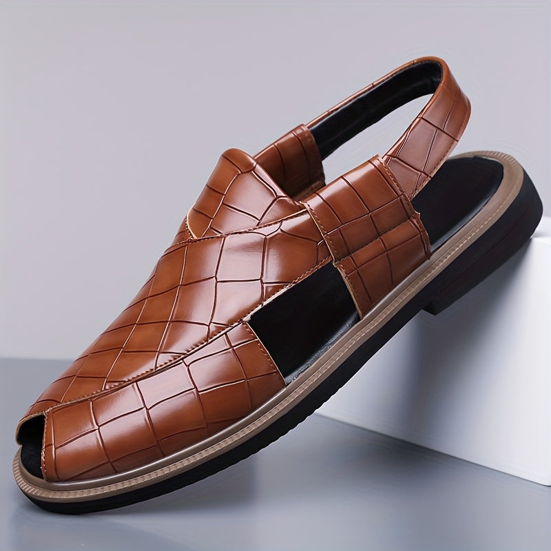 Gastón | Sandalias de diseño tejido para hombre
