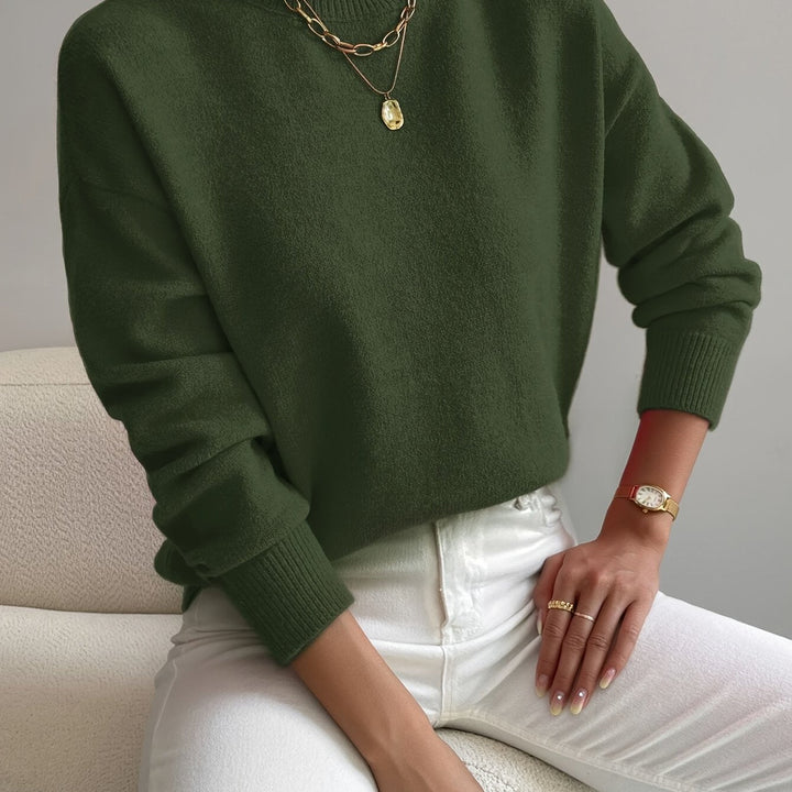 Sandra Andrea | Sweater cuello mock