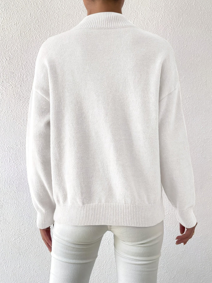 Sandra Andrea | Sweater cuello mock