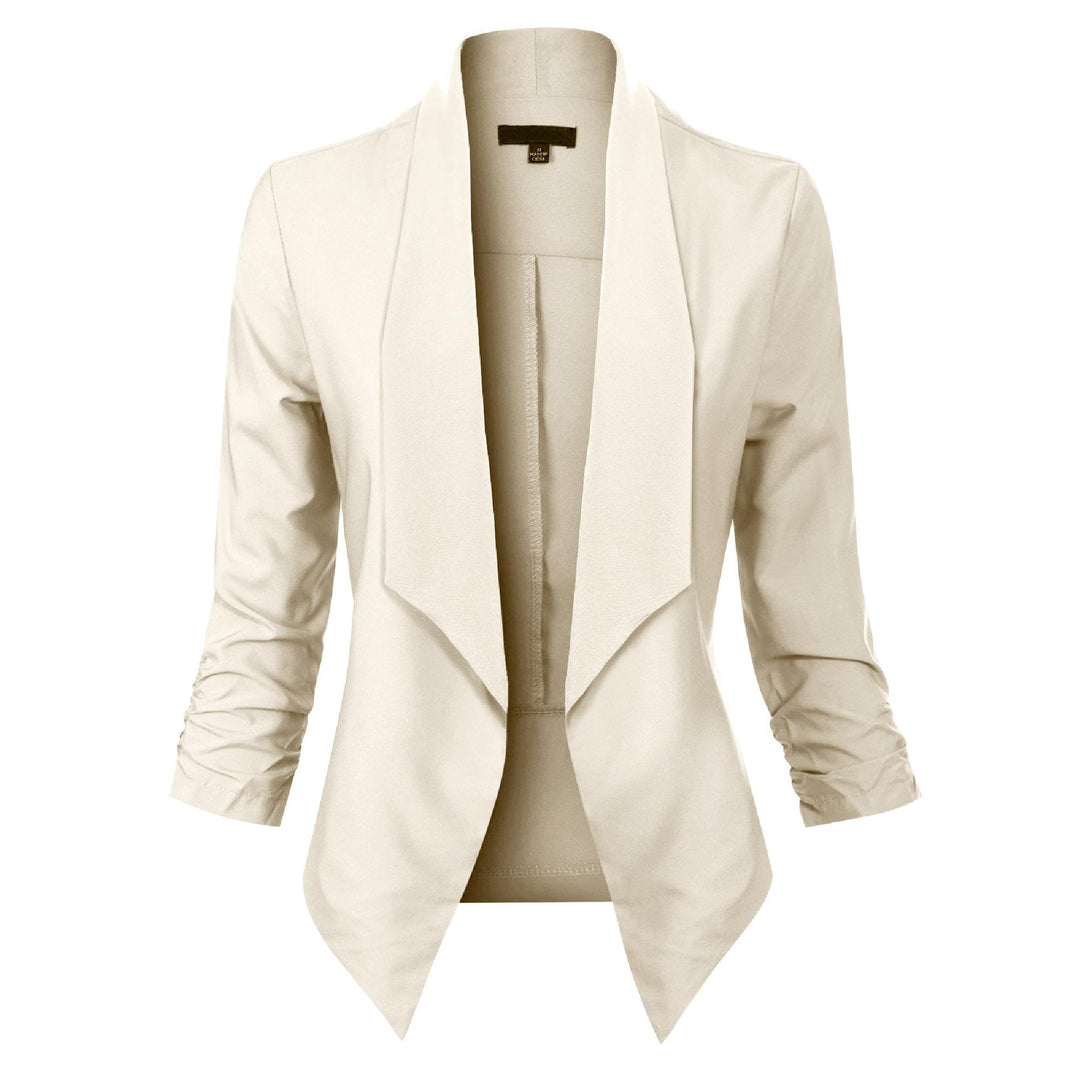 Mariana | Blazer de solapa cruzada sin botones