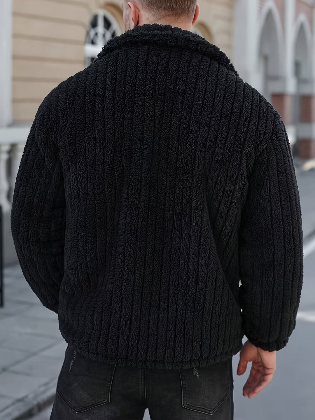 Jairo | Chaqueta texturada con botones