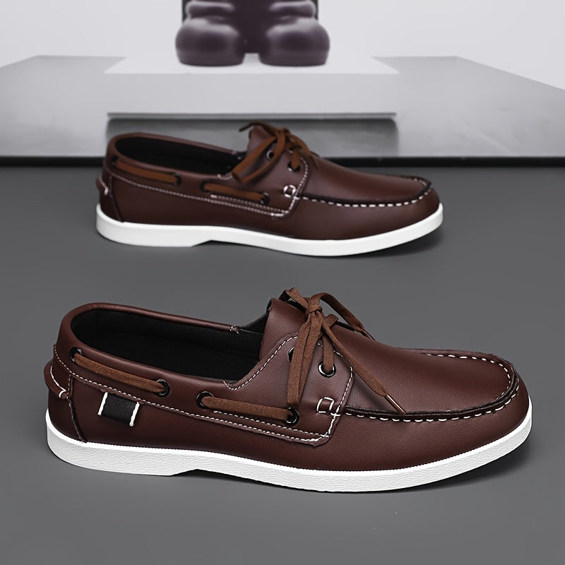 Damián | Zapatos náuticos con cordones para hombre