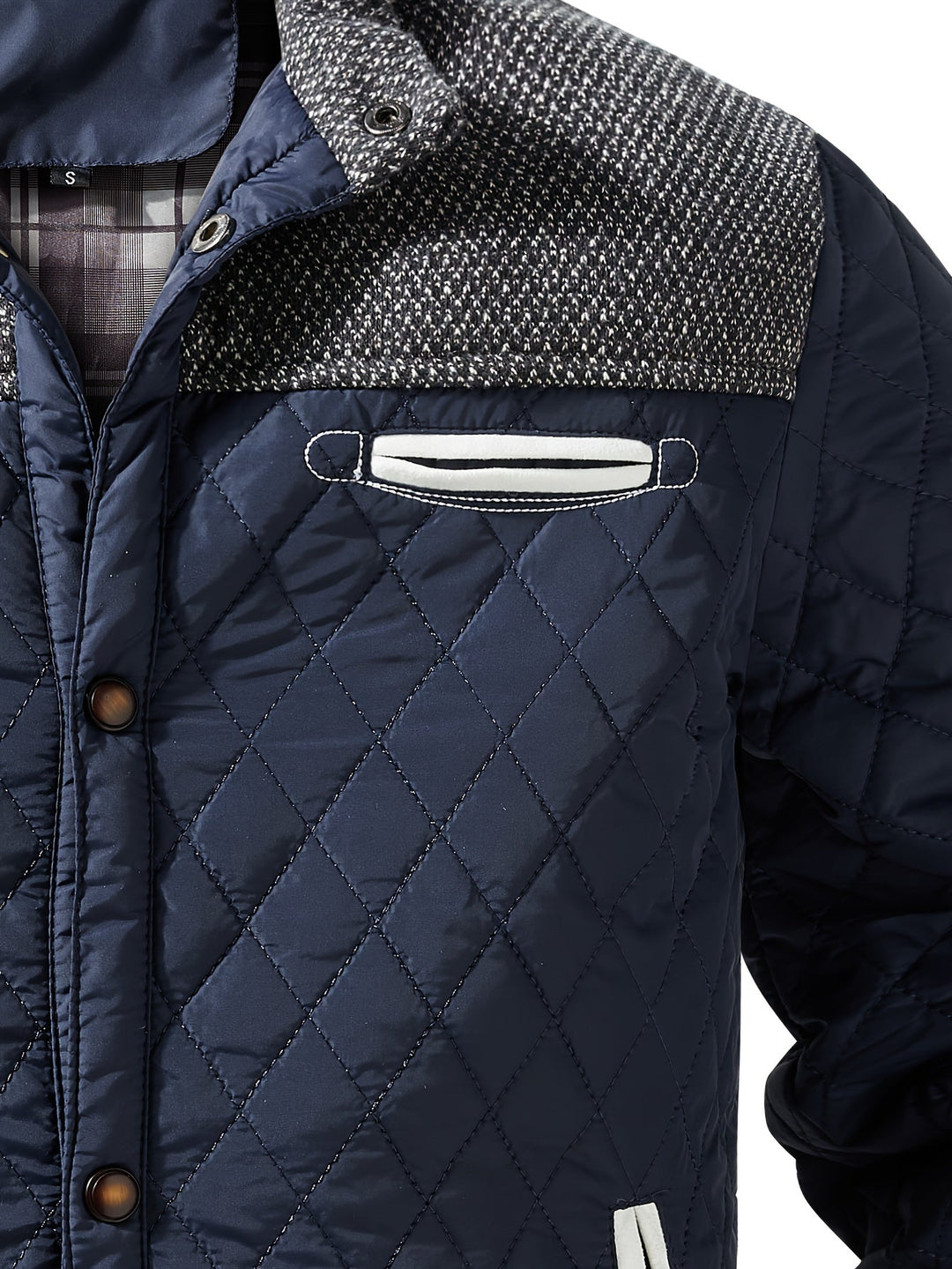 Raúl | Chaqueta acolchada con cuello alto