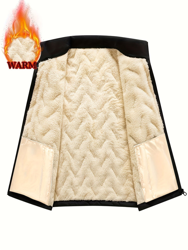 Eloy | Chaleco sin mangas forrado en peluche