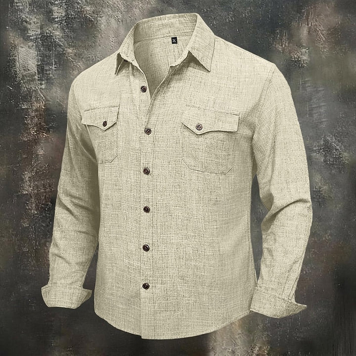 Aillañir | Camisa de botones relajada para hombre
