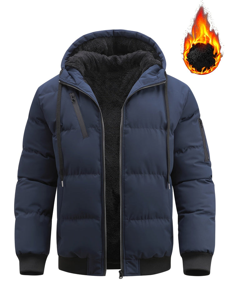 Ricardo | Parka acolchada con capucha