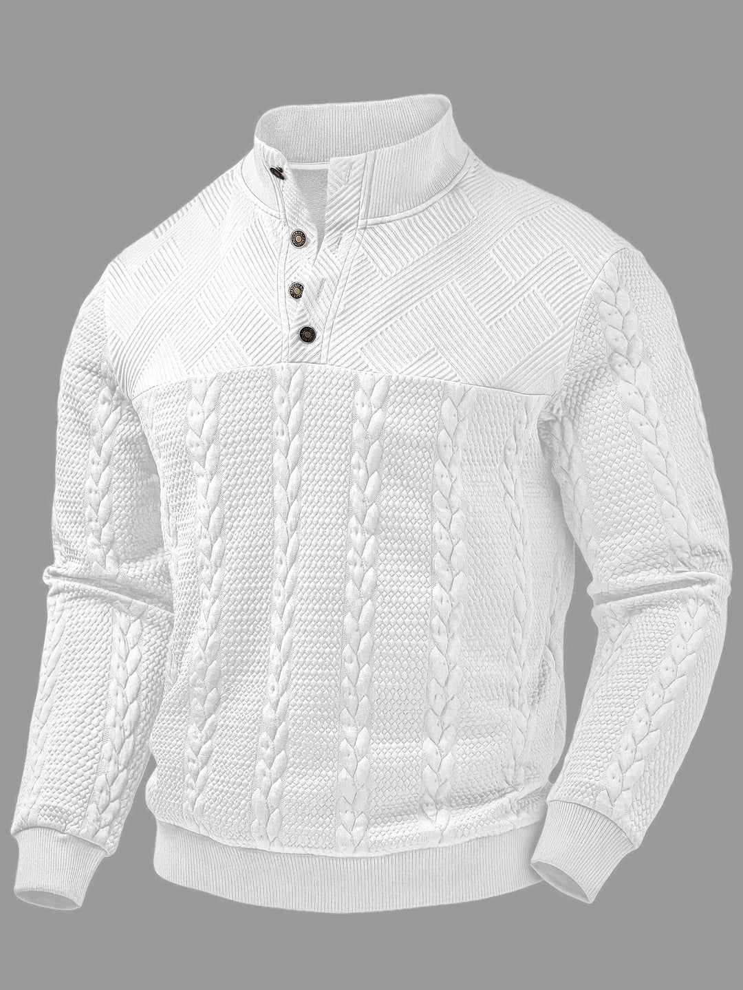 Cirilo | Sweater texturado cuello alto