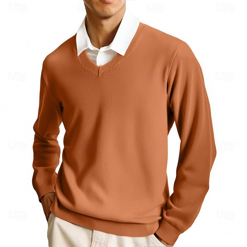 Armando | Sweater cuello V clásico