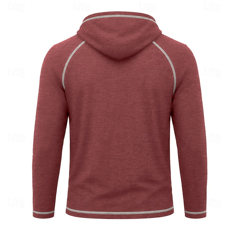Fulgencio | Poleron con capucha y cordón para hombre