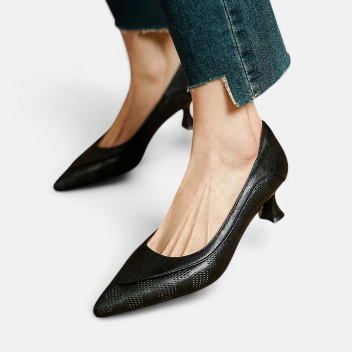 Nicole | Zapatos de taco punta fina