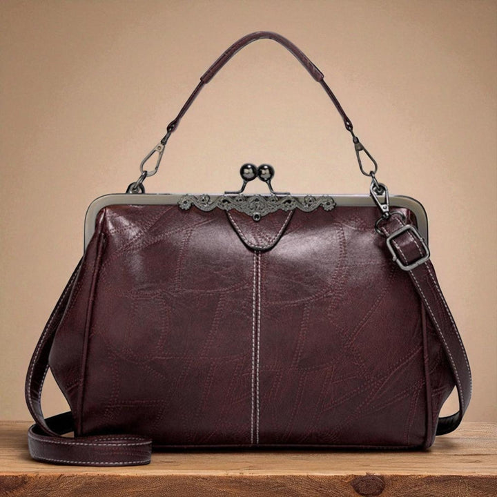 Juana María | Bolso vintage con marco y cierre de boquilla