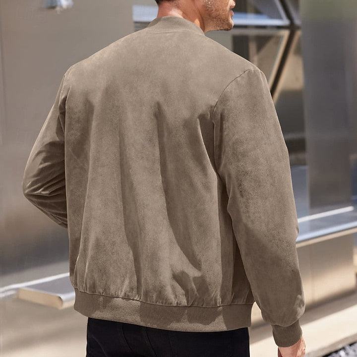 Ariel | Chaqueta con cierre y cuello alto