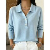 Carmela | Sweater de cuello con botones