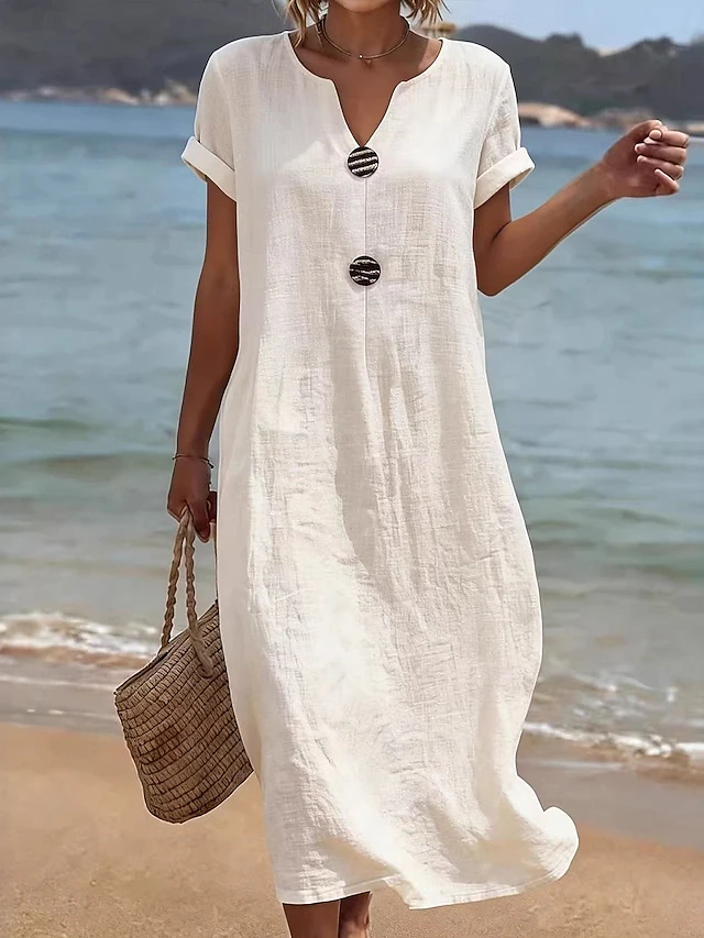 Lucrecia | Vestido midi holgado