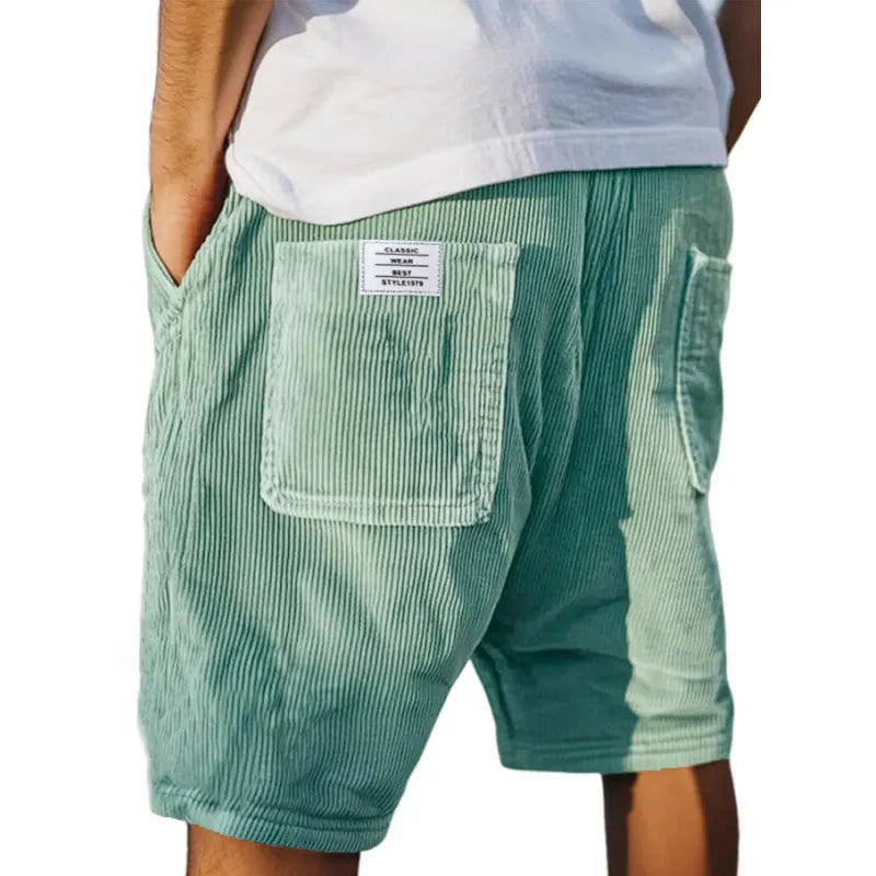 Patricio | Shorts de cotelé con bolsillo