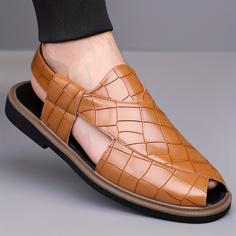 Gastón | Sandalias de diseño tejido para hombre