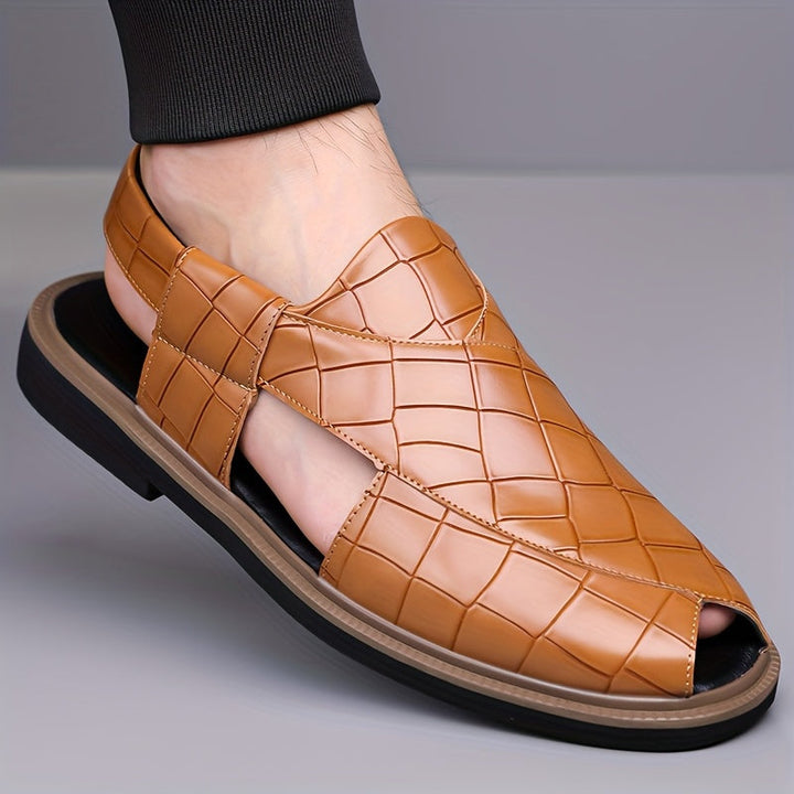 Gastón | Sandalias de diseño tejido para hombre