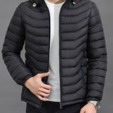 Enzo | Parka acolchada con capucha desmontable