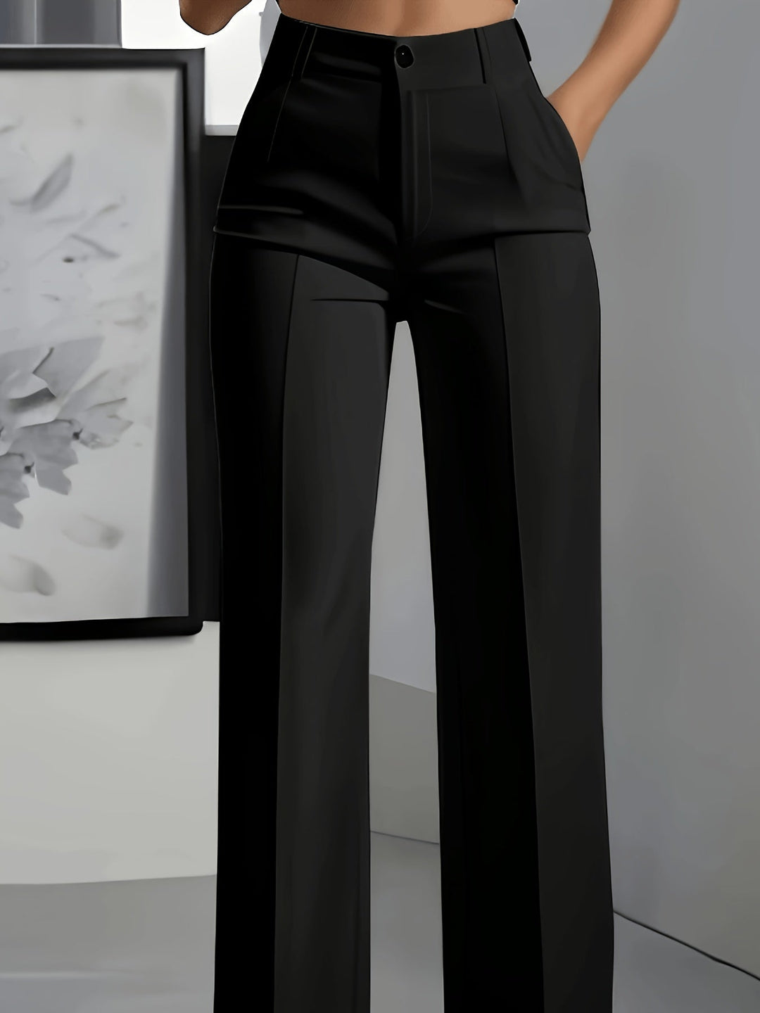 Sonia | Pantalón de vestir pierna ancha