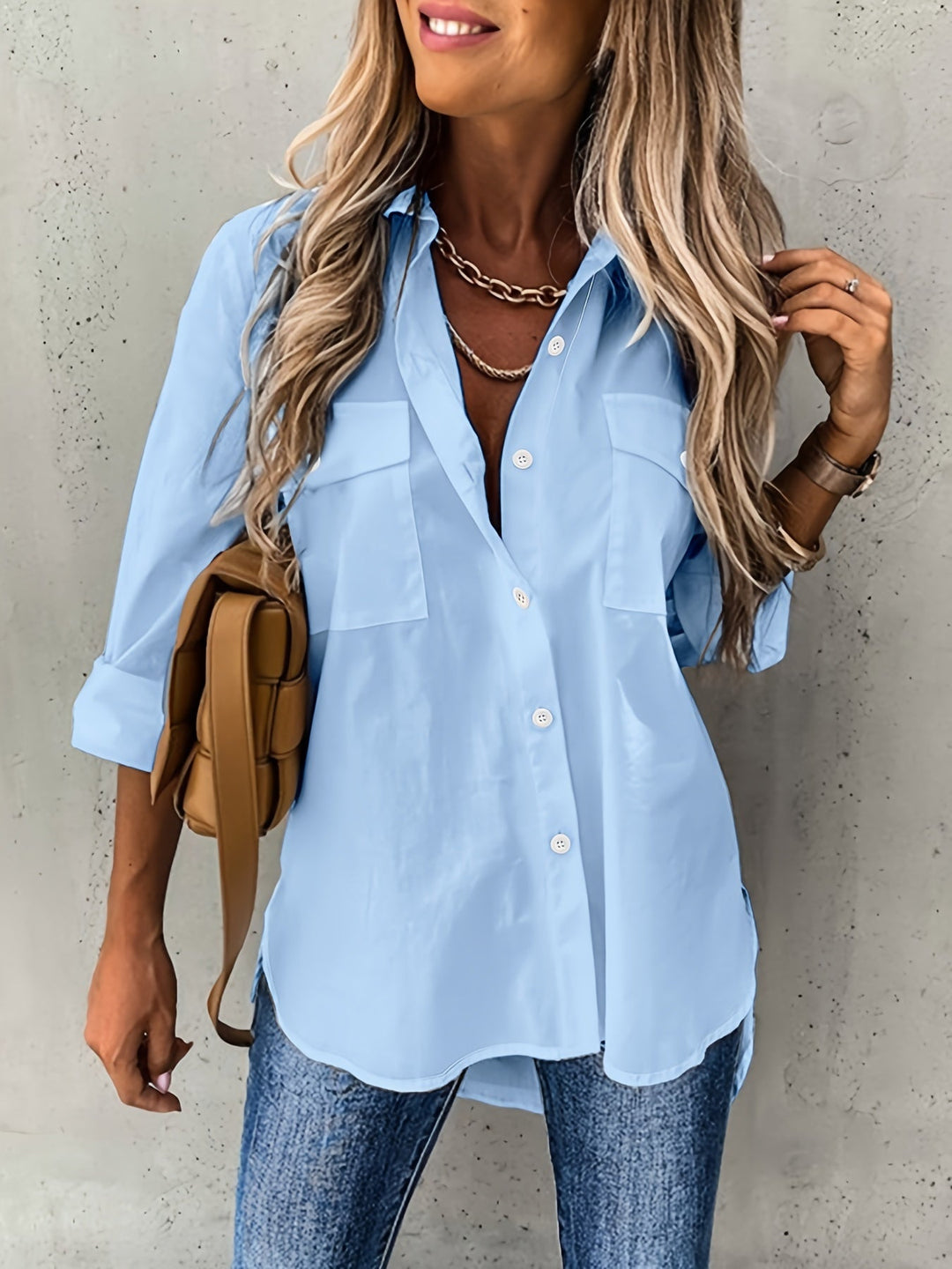 Nayareth | Camisa holgada con botones