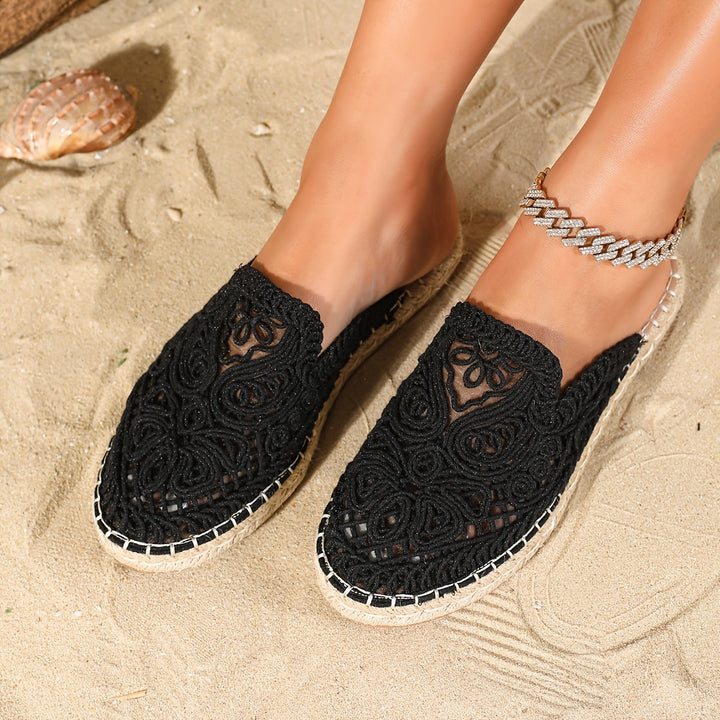 Mayra | Mules tejidas slip-On