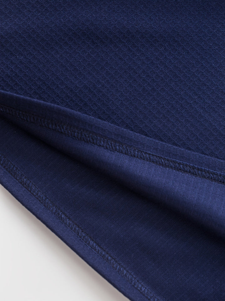 Gunther | Polera henley manga larga con textura