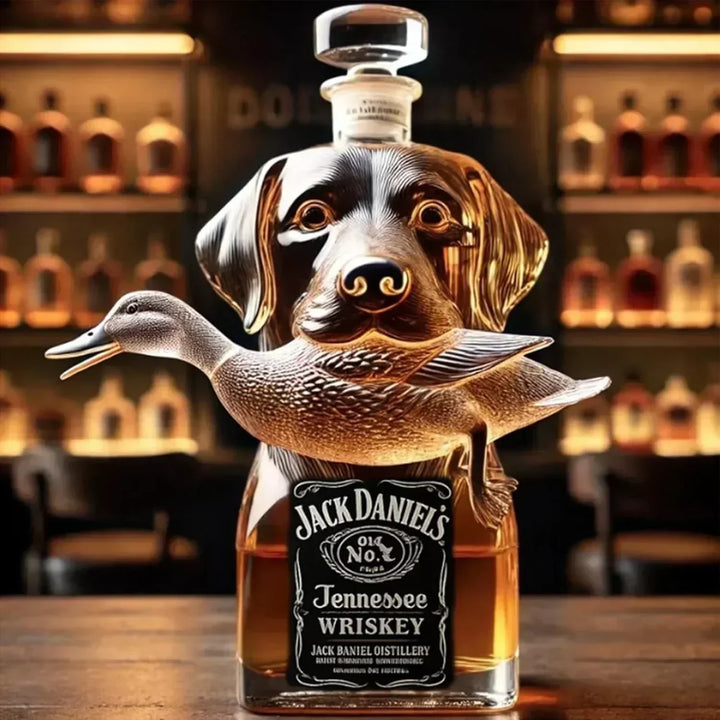 Donaldo | Botella de whisky esculpida