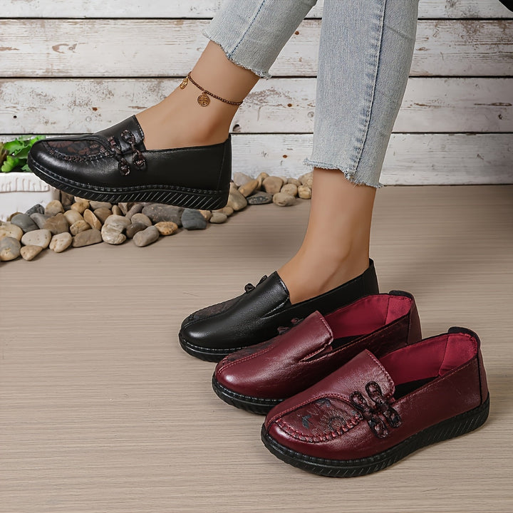 Jenny | Mocasines acolchados sin cordones