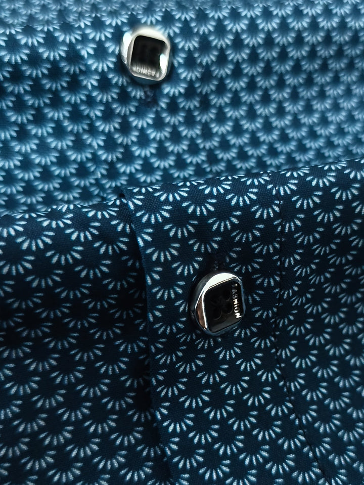 Antonio | Camisa de hombre con estampado menudo