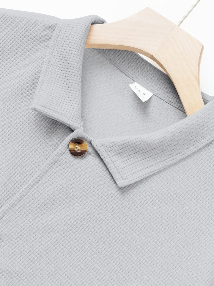 Luis | Chaqueta con botones y textura