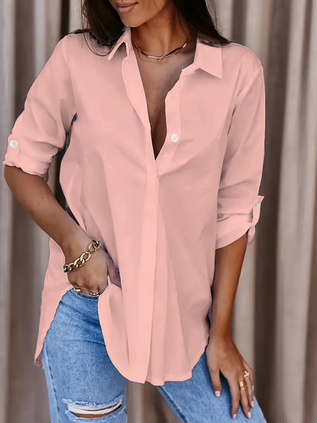 María Renata | Camisa de cuello holgada