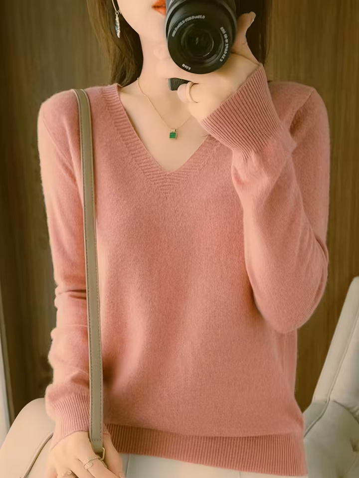 Lourdes | Sweater cuello V