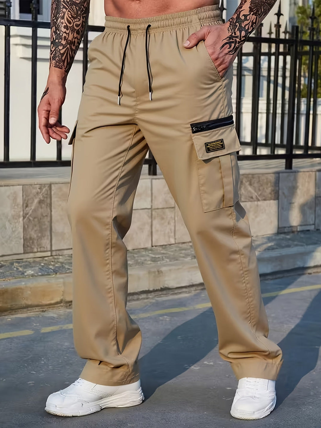 Justo | Pantalón cargo holgado
