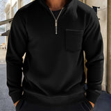 Genaro | Sweater medio cierre