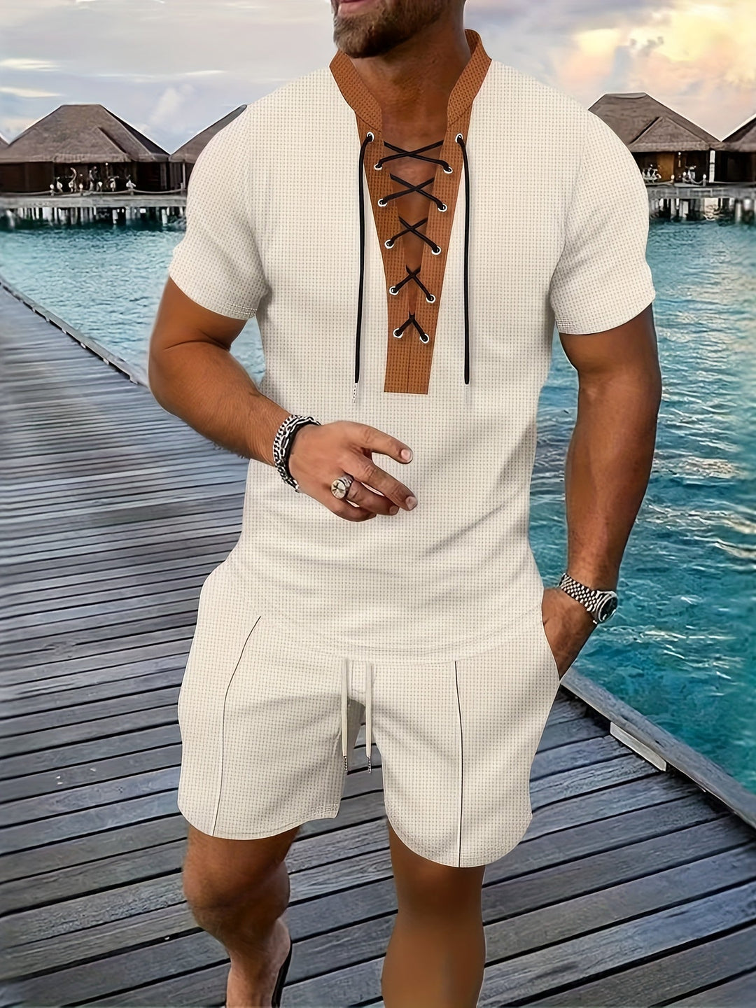 Antil | Conjunto de verano con cordones