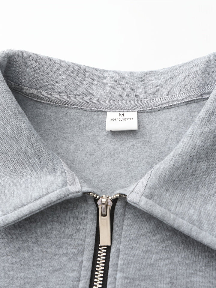 Genaro | Sweater medio cierre