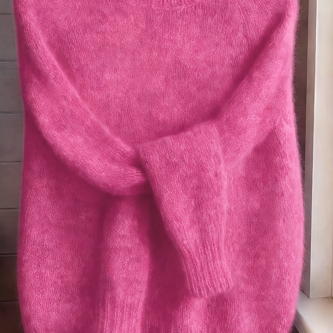Juliana | Sweater cuello redondo suave