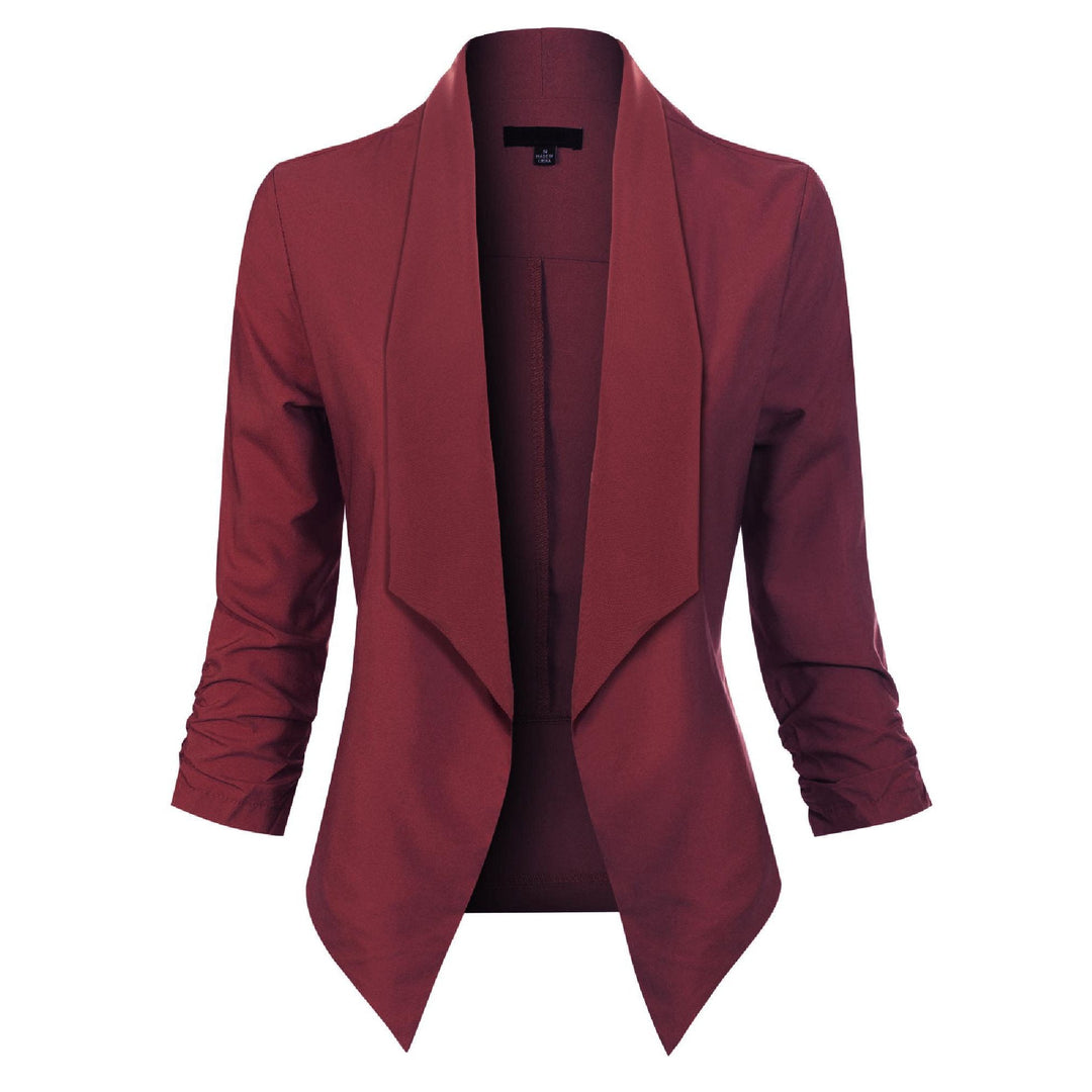 Mariana | Blazer de solapa cruzada sin botones