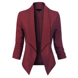 Mariana | Blazer de solapa cruzada sin botones