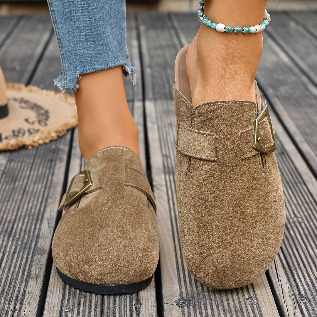 Priscilla | Mules con hebilla