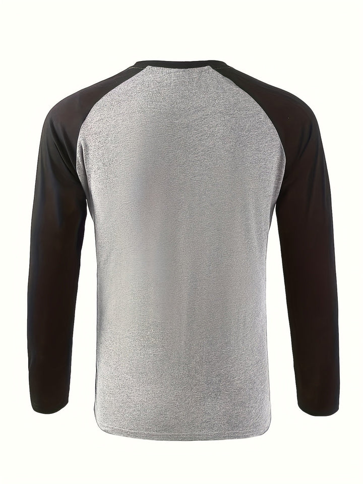 Diego Ignacio | Polera manga larga bicolor