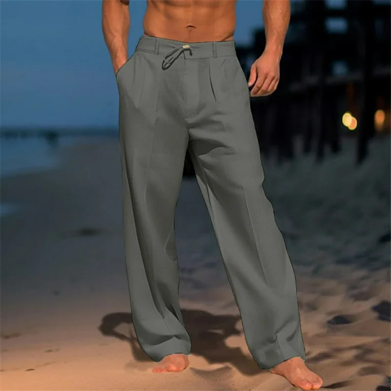 Domiciano | Pantalón ancho liso