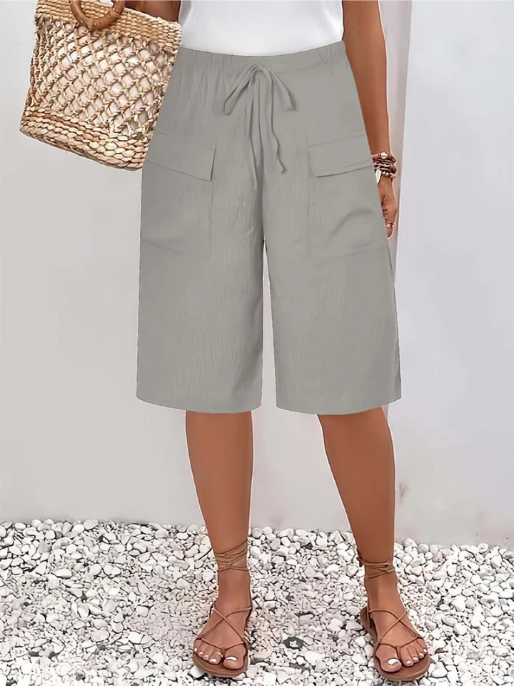 Lilian | Pantalón amplio con bolsillos