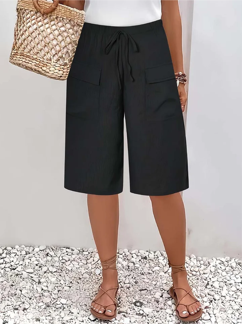 Lilian | Pantalón amplio con bolsillos