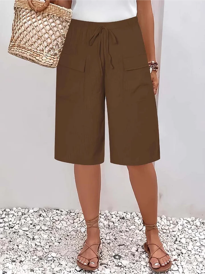 Lilian | Pantalón amplio con bolsillos