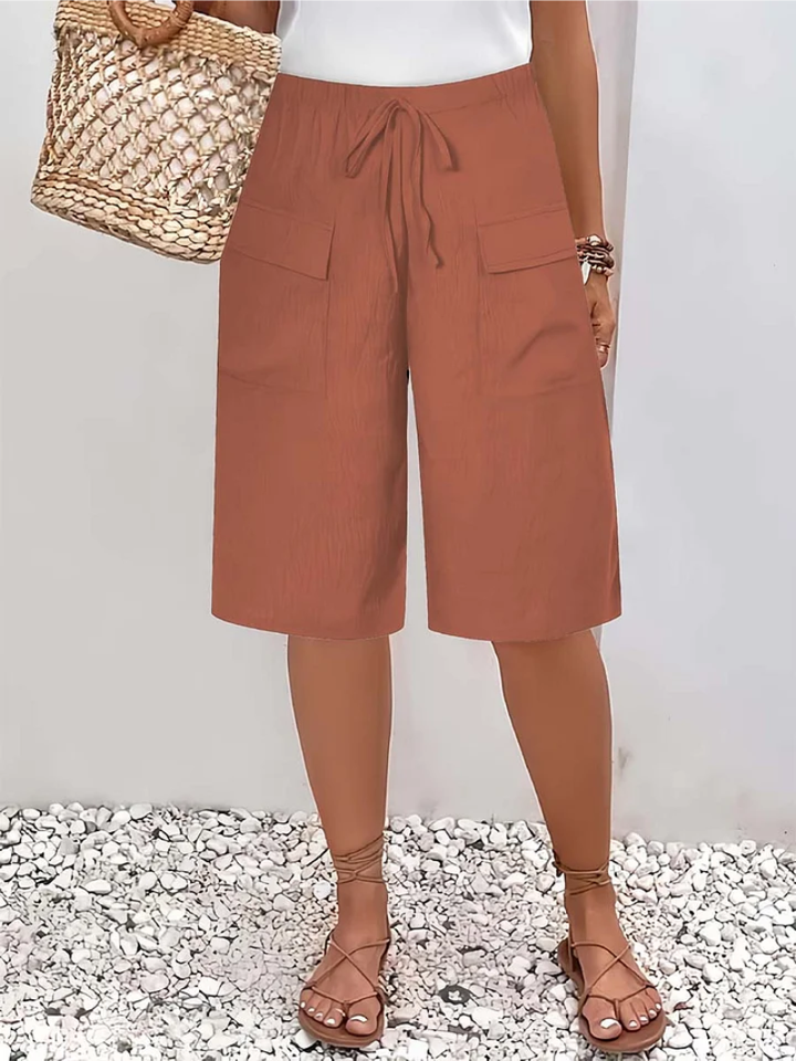Lilian | Pantalón amplio con bolsillos