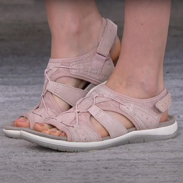 Úrsula | Sandalias acolchadas con velcro