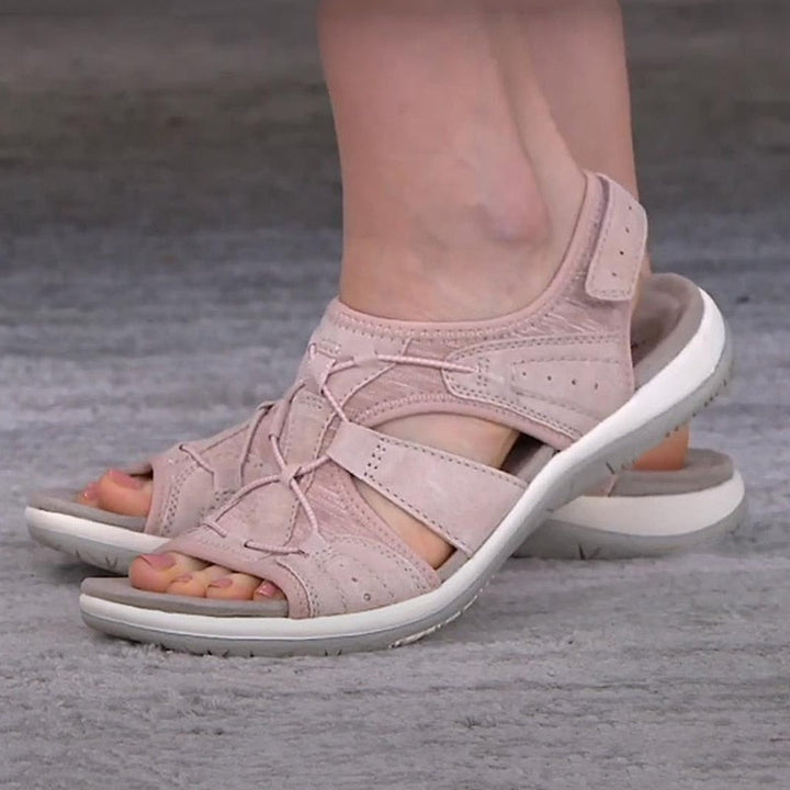 Úrsula | Sandalias acolchadas con velcro