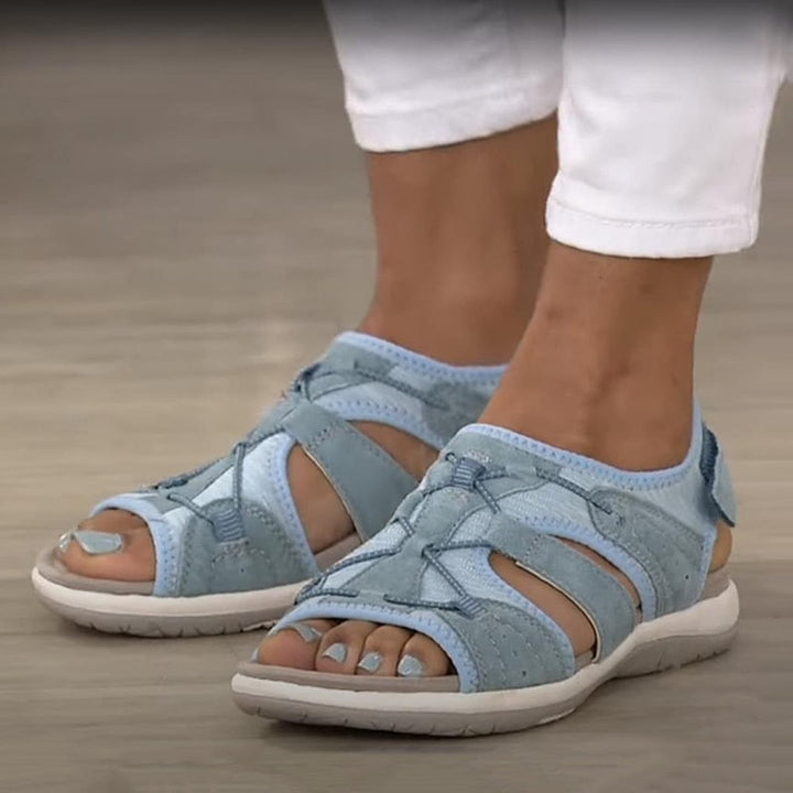 Úrsula | Sandalias acolchadas con velcro